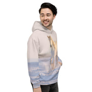 Snowy White Horse Unisex Hoodie